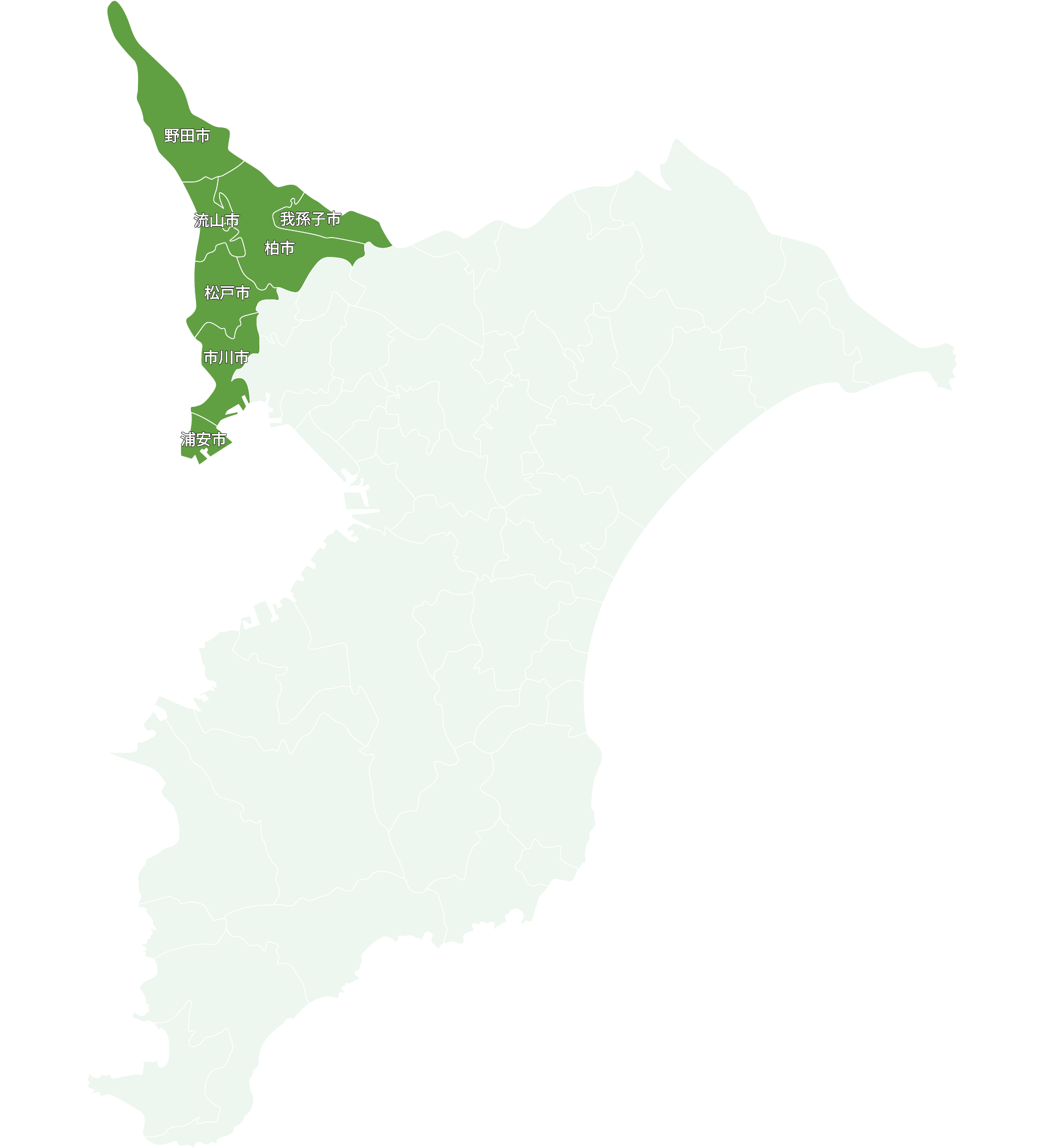 千葉県用地募集情報エリア